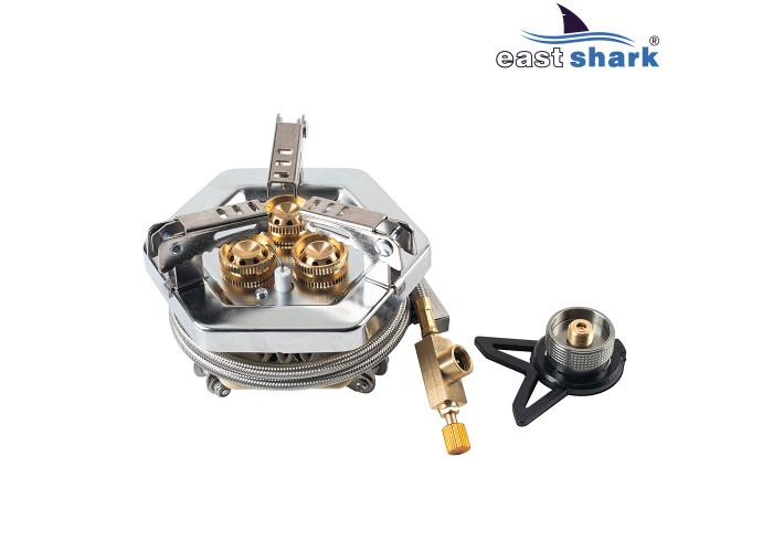 Плита портативная газовая TC-DF-10 с переходником