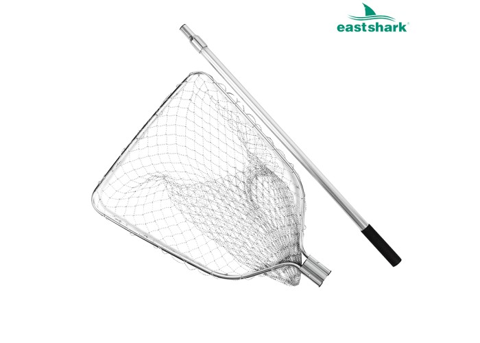 Подсак квадратный алюминиевый кордовая  нить 600