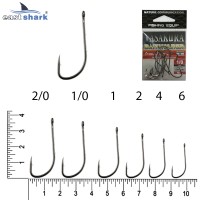 Крючки NEW EastShark Vasakura BAITHOLDER № 1/0 BL 