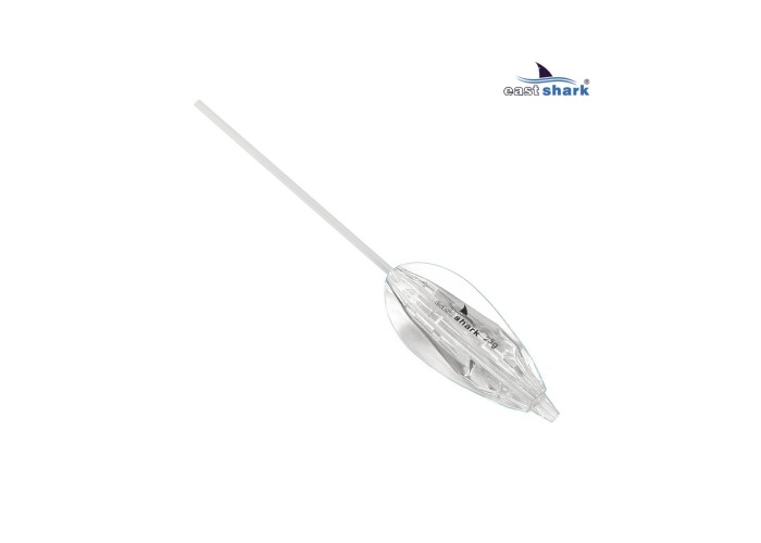 Бомбарда с ребрами тонущая прозрачная 10 гр. (Уп./10 шт.)