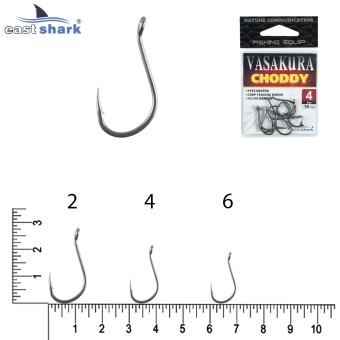 Крючки тефлон NEW EastShark Vasakura CHOODY № 2