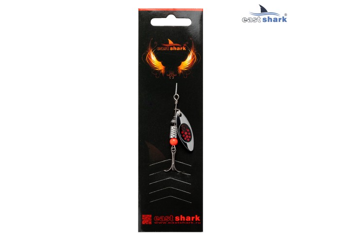 Блесна вращающаяся (уп./5шт.) EastShark Longer размер-1 col.#607