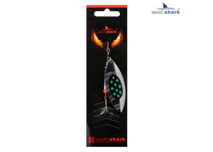 Блесна вращающаяся (уп./5шт.) EastShark Longer размер-4 col.#602