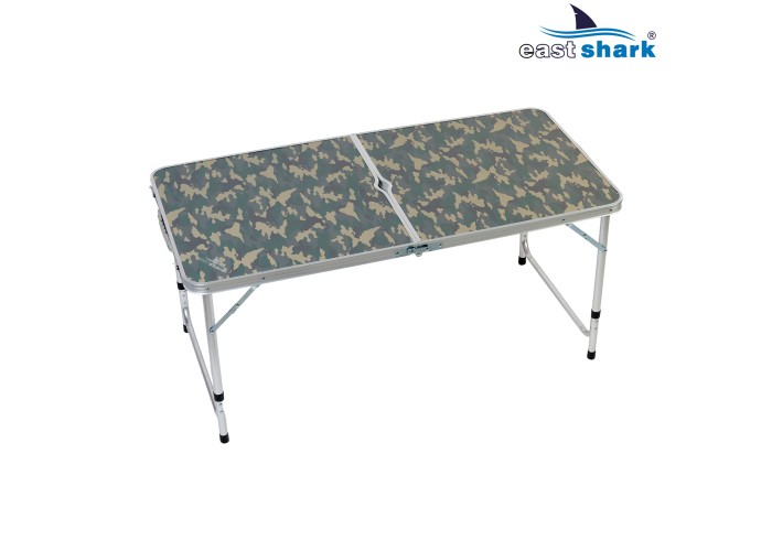 Набор алюминиевый стол + 4 стула 60*120 см CAMO
