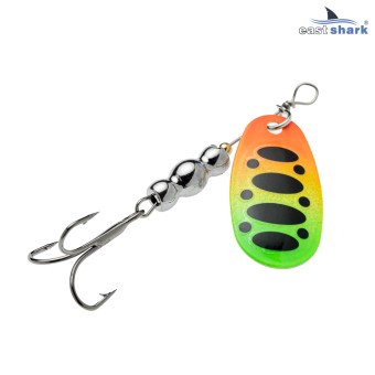 Блесна вращающаяся (уп./5шт.) EastShark Screw размер-4 (8,5 грамм) col.#732