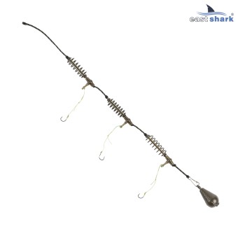 Монтаж EastShark На карася 3 кормушки 30г