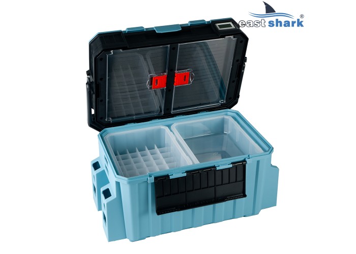 Ящик рыболовный EastShark LY85 голубой