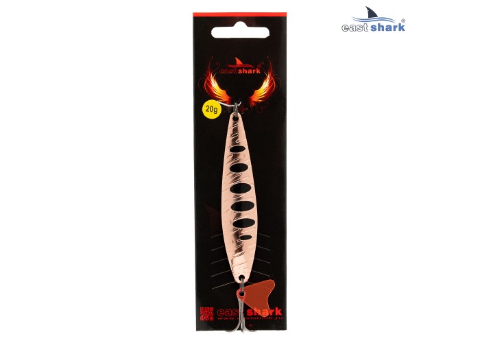 Блесна колеблющаяся (уп./5шт.) EastShark Narrow 20 грамм col.#216