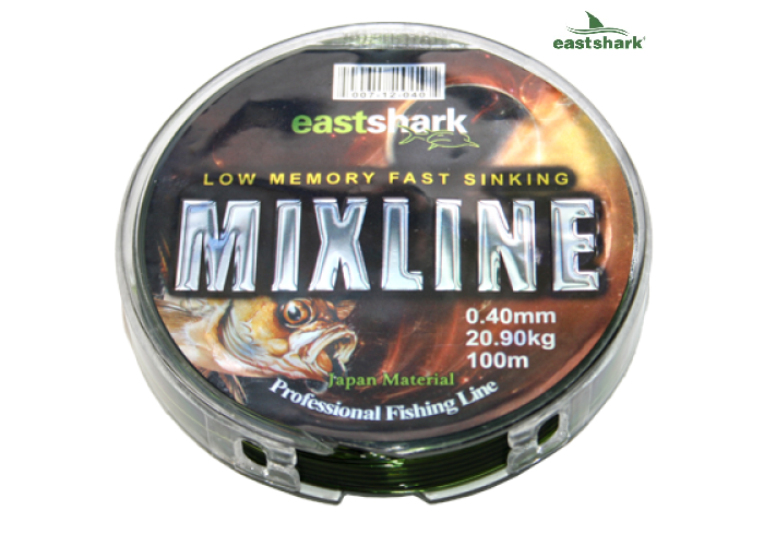 Леска MIXLINE 0,50 100 м чёрно-зелёная