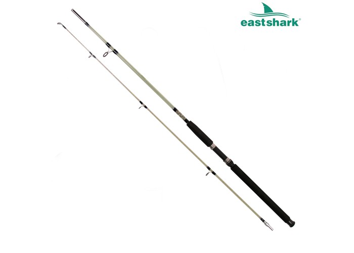 Удилище ES Крокодил прозрачный  с резьбой (100-250гр) 1,65 м