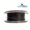 Поводковый материал карповый в оплетке 20 м 35 LBS темный