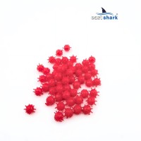 Плавающая силиконовая насадка 10 мм клубника (уп./10 шт)