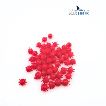 Плавающая силиконовая насадка 10 мм клубника (уп./10 шт)