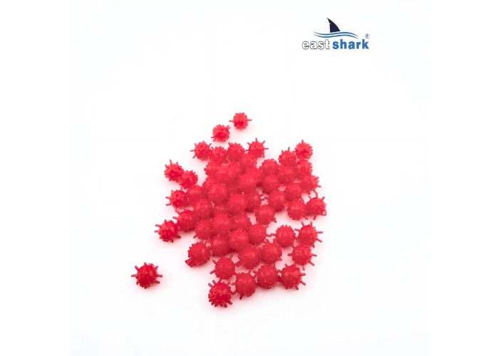 Плавающая силиконовая насадка 12 мм клубника (уп./10 шт)