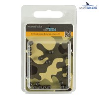 Силиконовая бусина черная d5 ES201606