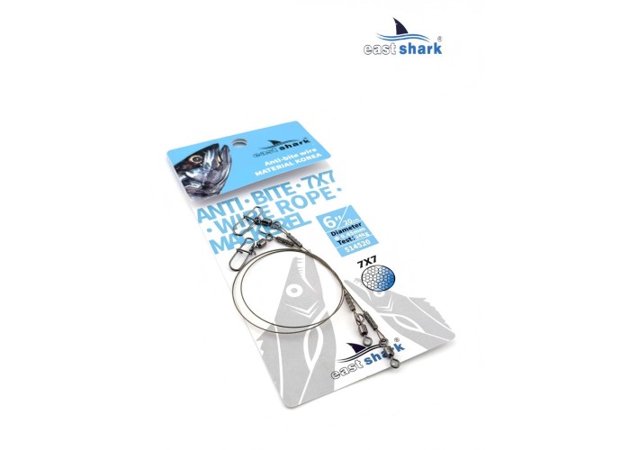 Поводок EastShark титановый 0.39*13см