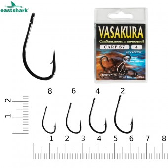 КРЮЧКИ CARP S7 VASAKURA №4 (УП.10ШТ.)