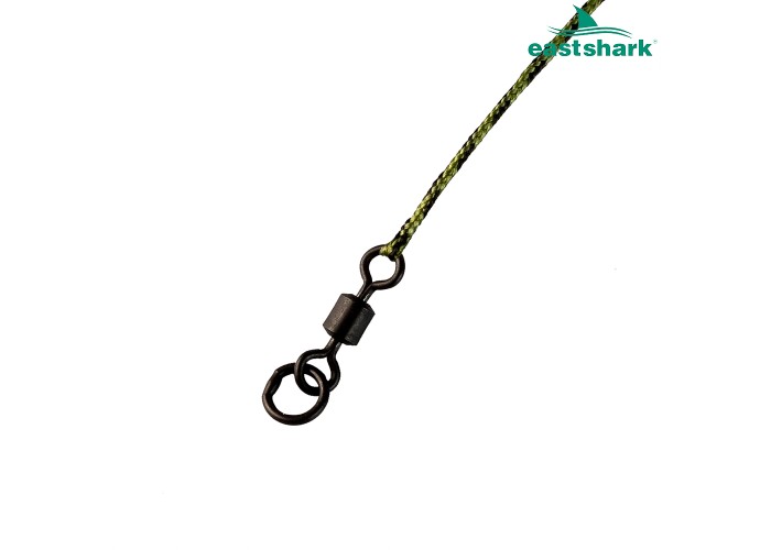 Монтаж Leadcore & swivel rings 45lb #013