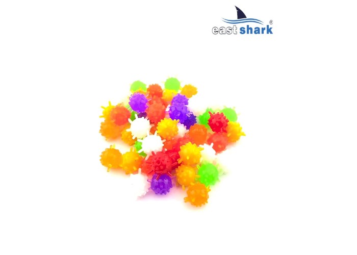 Плавающая силиконовая насадка 10 мм микс (уп./10 шт)