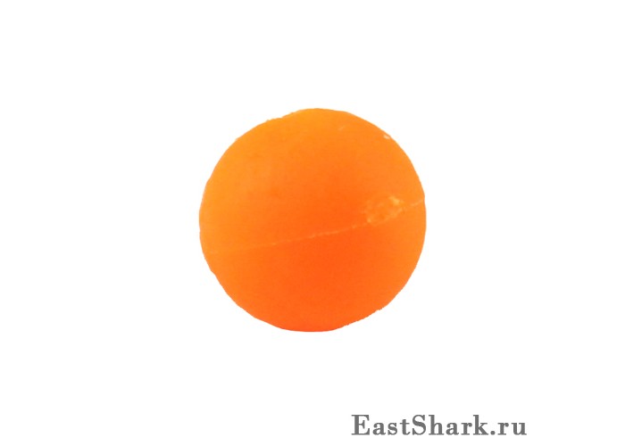 Силиконовая бусина оранжевая d10 ES20161002
