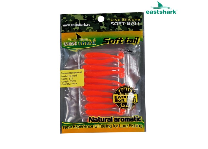 Силиконовая приманка ES4054B 50 мм (10 шт/уп) color: E32