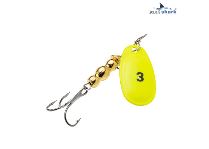 Блесна вращающаяся (уп./5шт.) EastShark Screw размер-3 (6 грамм) col.#791