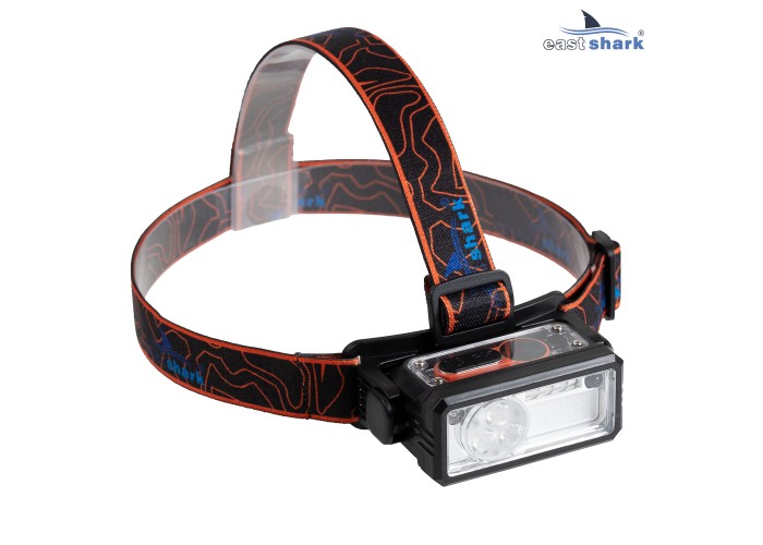 Фонарь налобный EastShark FA-T 142 Белый/Синий/Красный свет