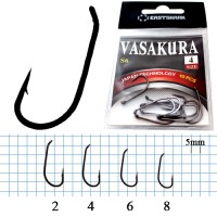 Крючки New Vasakura S6 № 4 Крючки New Vasakura S6 № 4