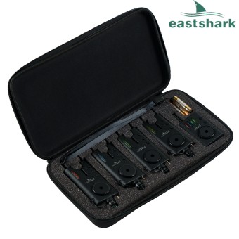 Набор сигнализаторов с пейджером EastShark TLI-35 (4+1) NEW (обновленная версия)
