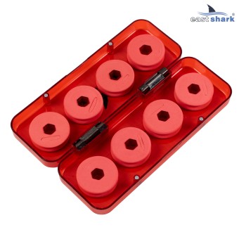 Поводочница EastShark DS-100-8 красная