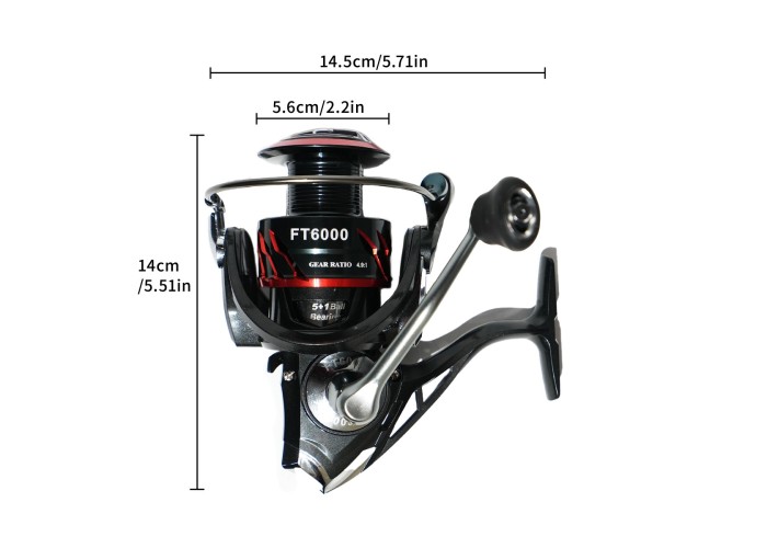 Катушка EastShark FT 6000