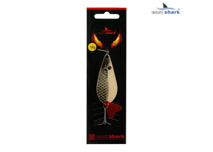 Блесна колеблющаяся (уп./5шт.) EastShark Atomic 18 грамм col.#031