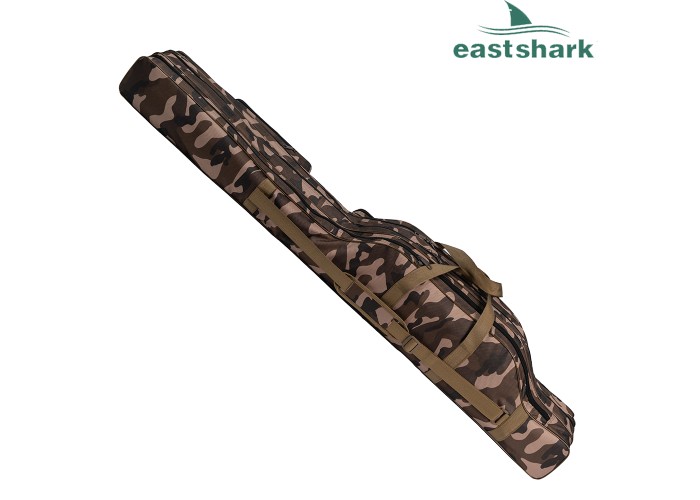 Чехол EastShark плотный камуфляж 3 секции 1,5 м