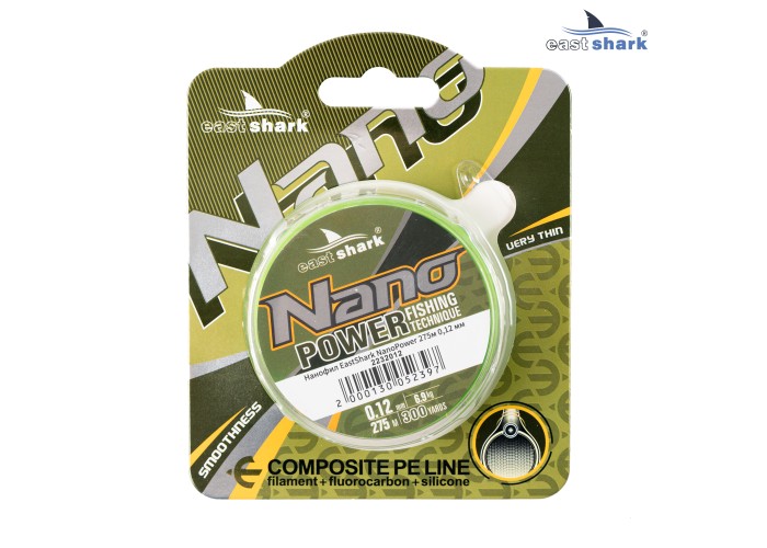 Нанофил EastShark NANOPower 0,12мм 275м
