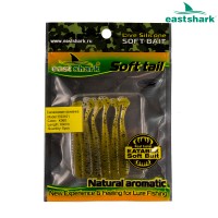 Силиконовая приманка ES3101 60 мм (6 шт/уп) color: K060 Силиконовая приманка ES3101 60 мм (6 шт/уп) color: K060