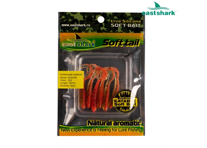 Силиконовая приманка ES54390 50 мм (6 шт/уп) color: 052