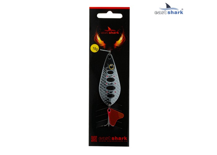Блесна колеблющаяся (уп./5шт.) EastShark Atomic 18 грамм col.#046