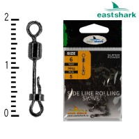 Вертлюг под поводок №6 (уп./5шт.) Вертлюг под поводок №6 (уп./5шт.)