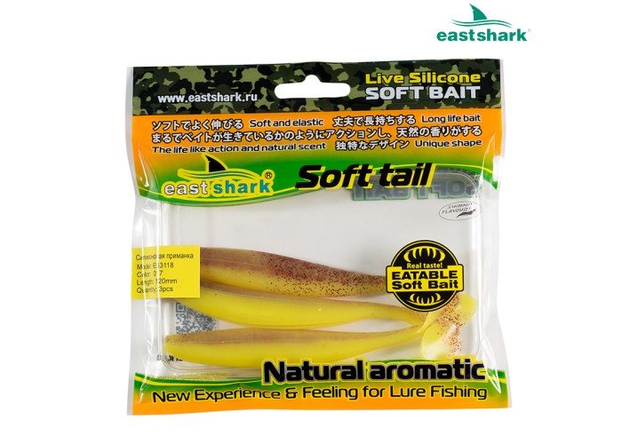 Силиконовая приманка ES3118 120 мм (3 шт/уп) color: 017