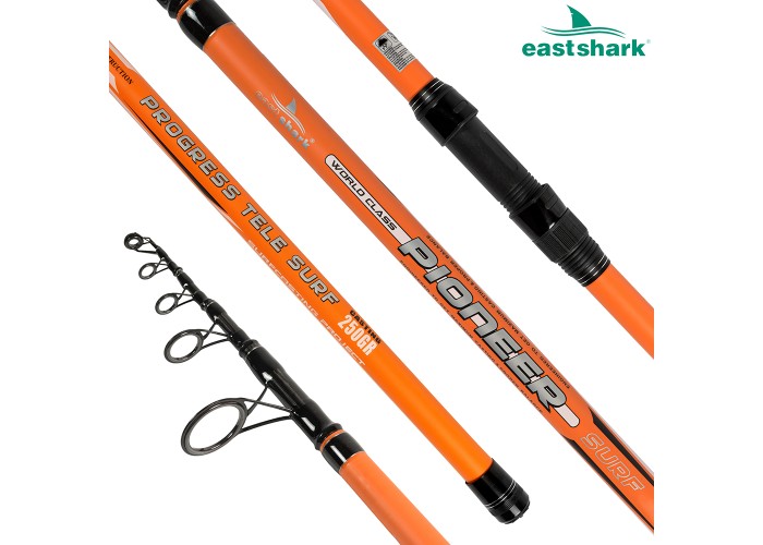 Удилище EastShark TELE SURF Pioneer (100-250 гр.) 4.8 м