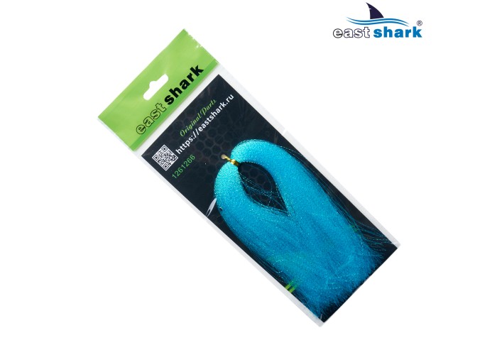 Люрекс EastShark большая упаковка голубой