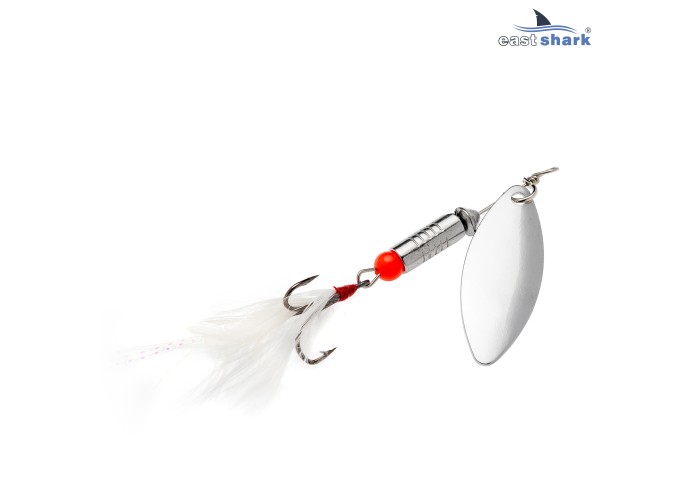 Блесна вращающаяся (уп./5шт.) EastShark Zander размер-3 col.#520