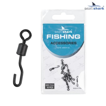 Вертлюг с быстросъемом с кольцом EastShark F116 17мм