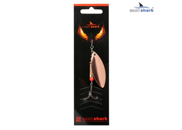 Блесна вращающаяся (уп./5шт.) EastShark Longer размер-2 col.#617