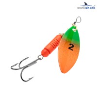 Блесна вращающаяся (уп./5шт.) EastShark Longer размер-2 (7 грамм) col.#658