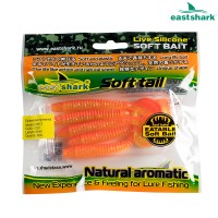 Силиконовая приманка ES5413 90 мм (5 шт/уп) color: D022 Силиконовая приманка ES5413 90 мм (5 шт/уп) color: D022