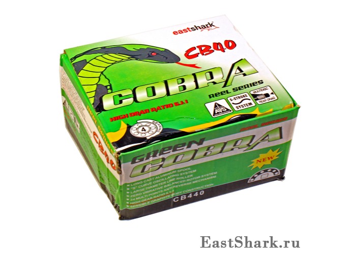 Катушка Cobra Green 4п