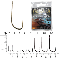Крючки BAITHOLDER BL Vasakura № 10 (уп/10 шт) Крючки BAITHOLDER BL Vasakura № 10 (уп/10 шт)