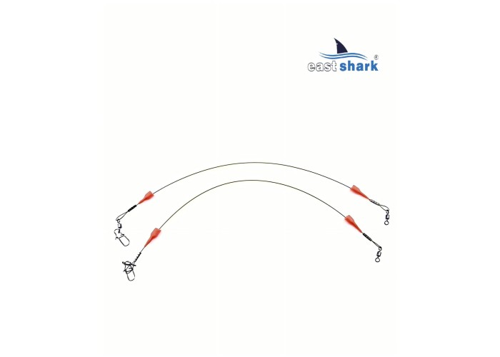 Поводок EastShark MDGS-титановый 0.52*26см