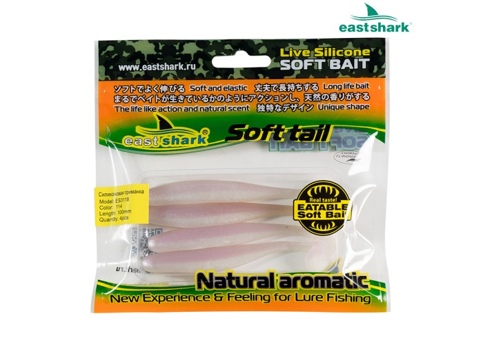 Силиконовая приманка ES3118 100 мм (4 шт/уп) color: 114